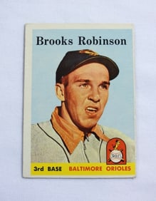 1958 TOPPS #307 BROOKS ROBINSON