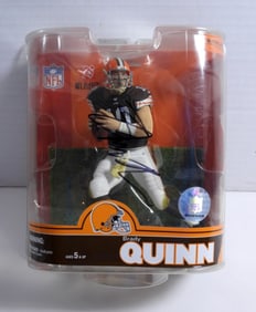 BRADY QUINN AUTO FIGURINE