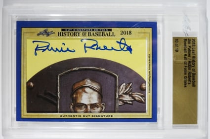 18 LEAF JIM PALMER & ROBIN ROBERTS AUTO