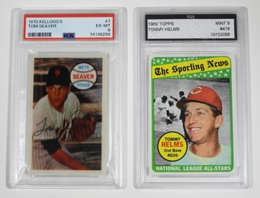 1970 KELLOGG'S TOM SEAVER PSA 6 plus