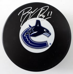 RYAN KESLER SIGNED HOCKEY PUCK