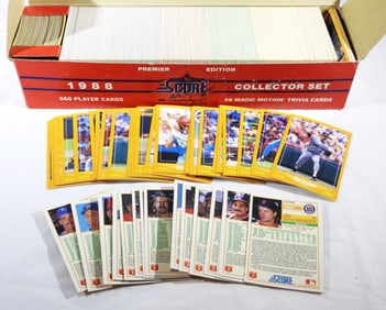 1988 COLLECTOR SET 660 PLAYER CARDS