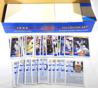 1989 COLLECTOR SET 660 PLAYER CARDS