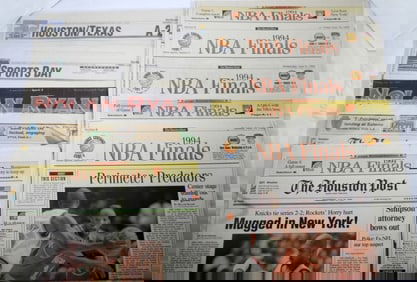 LARGE NEWSPAPER LOT HOUSTON DALLAS