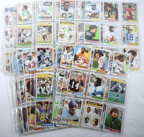 (3) FOOTBALL CARD ALBUMS - 1981 TOPPS