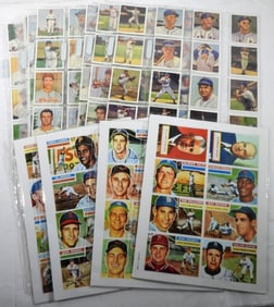 LARGE BASEBALL REPRINT CARD LOT - NICE!