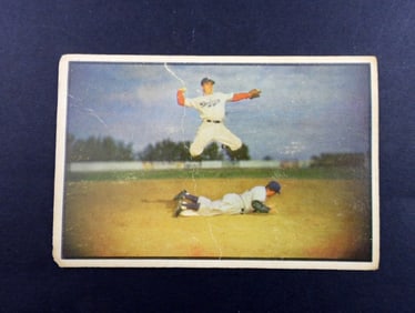 1953 BOWMAN COLOR PEE WEE REESE KEY CARD