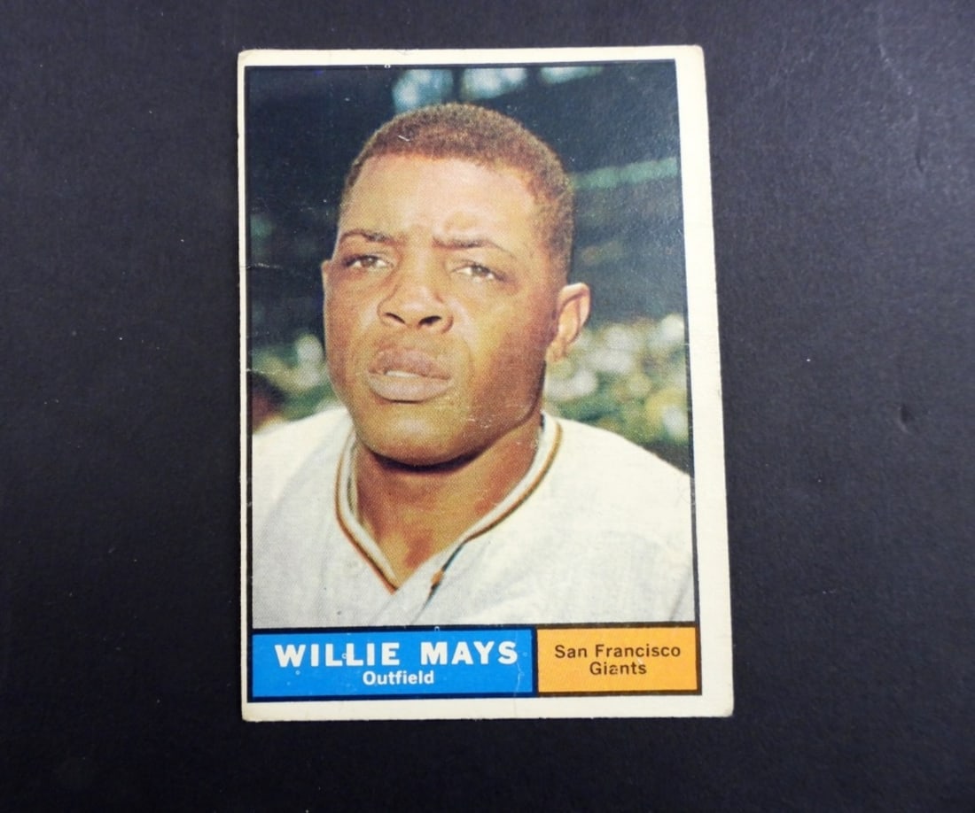 1961 TOPPS #150 WILLIE MAYS: VG - NICE COLOR