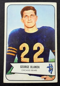 1954 BOWMAN #23 GEORGE BLANDA ROOKIE