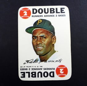 1968 TOPPS GAME #6 ROBERTO CLEMENTE