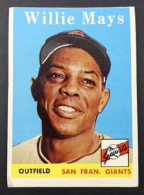 1958 TOPPS #5 WILLIE MAYS