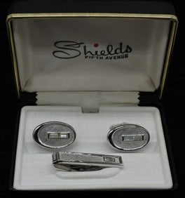 SHIELDS 5TH AVE MEN'S CUFFLINK SET