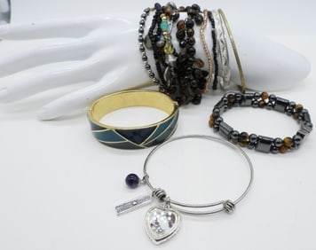 (14) BRACELETS - TRIFARI & MORE