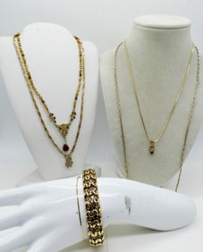 (6) NAPIER BRACELET & NECKLACES