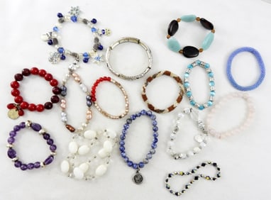 MIX LADIES STRETCHY FASHION BRACELETS (15)