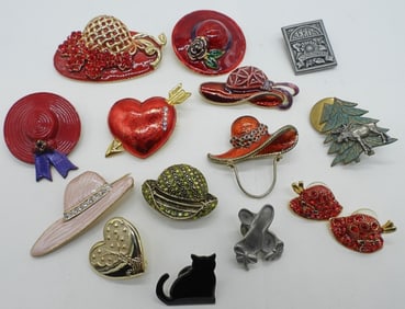 (14) PINS & EARRINGS