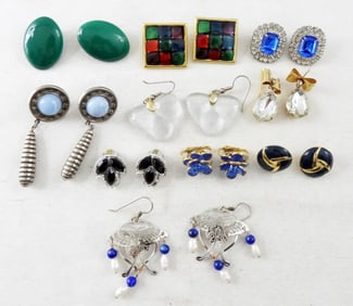 VARIETY LOT LADIES FUN EARRINGS (10)