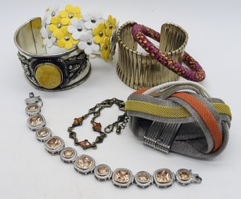 (7) BRACELETS - WIDE, PETITE, PRETTY