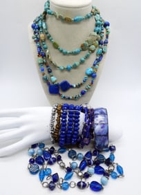 TURQUOISE & AMBER NECKLACES & MORE