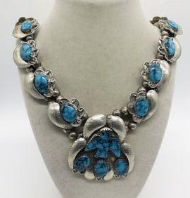 COSTUME SQUASH BLOSSOM NECKLACE