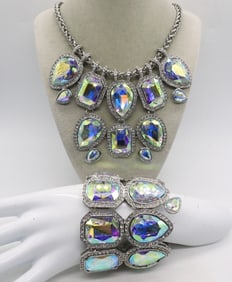 TRACI LYNN NECKLACE / BRACELET SET