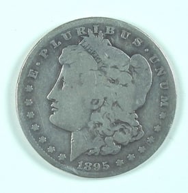 1895-S MORGAN SILVER DOLLAR