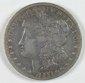 1893-O MORGAN SILVER DOLLAR