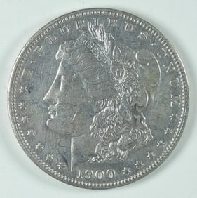 1900-S MORGAN SILVER DOLLAR