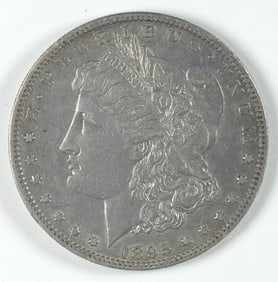 1895-O MORGAN SILVER DOLLAR