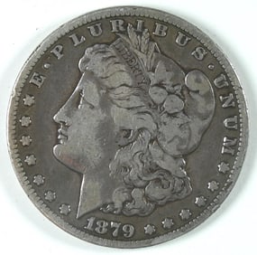 1879-CC "CAPPED DIE" MORGAN DOLLAR