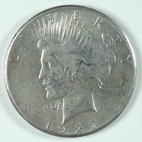 1927 PEACE SILVER DOLLAR