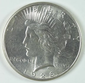 1926-S PEACE SILVER DOLLAR