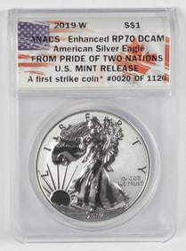 2019-W AMERICAN SILVER EAGLE ANACS