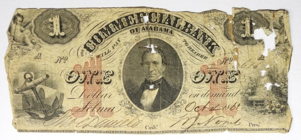COMMERCIAL BANK SELMA, AL $1 OBSOLETE