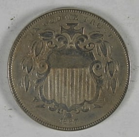 1867-N/R SHIELD NICKEL