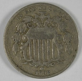 1882 SHIELD NICKEL