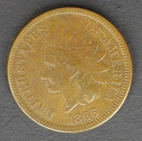 1866-INDIAN HEAD