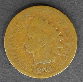 1868-INDIAN HEAD-BRONZE