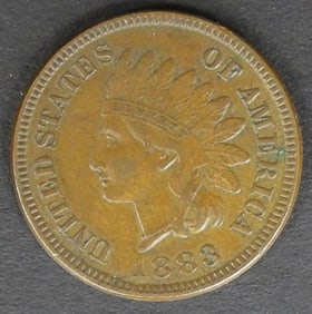 1883-INDIANHEAD-ONE CENT