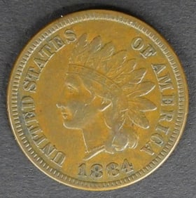 1884-INDIAN HEAD-BRONZE