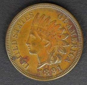 1891-INDIAN HEAD
