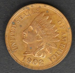 1902-INDIAN HEAD-ONE CENT