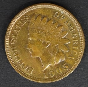 1905-INDIAN HEAD-ONE CENT