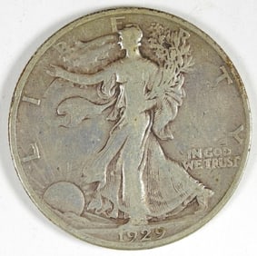 1929-D WALKING LIBERTY HALF DOLLAR