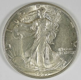 1937 WALKING LIBERTY HALF DOLLAR