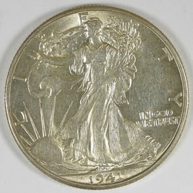 1941-D WALKING LIBERTY HALF DOLLAR
