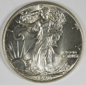 1943 WALKING LIBERTY HALF DOLLAR