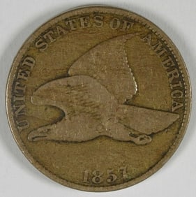 1857 FLYING EAGLE SMALL CENT