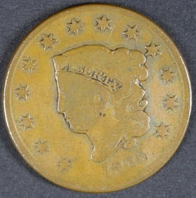 1826 MATRON HEAD CENT