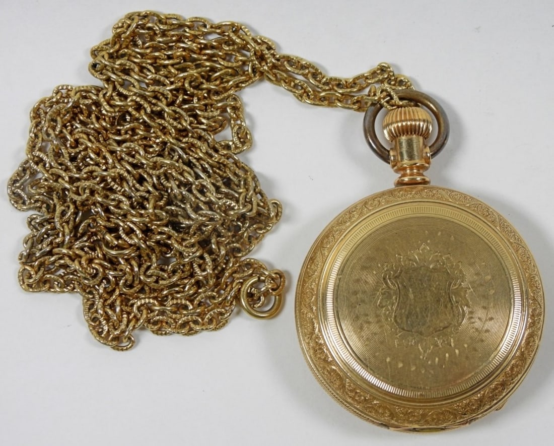 1889 ILLINOIS LADIES POCKET WATCH - RUNS (1 of 4)
